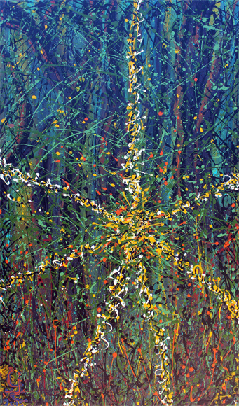 Inundación: 130 cm x 70 cm (Tríptico)