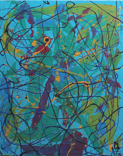 Inundación: 130 cm x 70 cm (Tríptico)