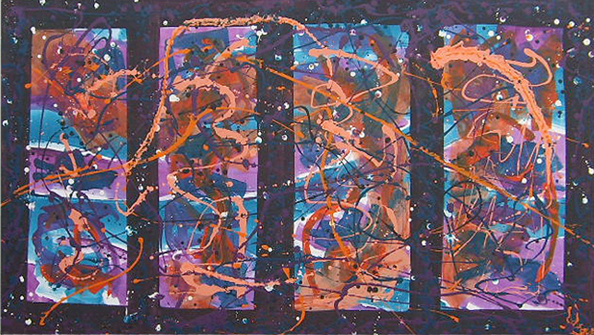 Inundación: 130 cm x 70 cm (Tríptico)