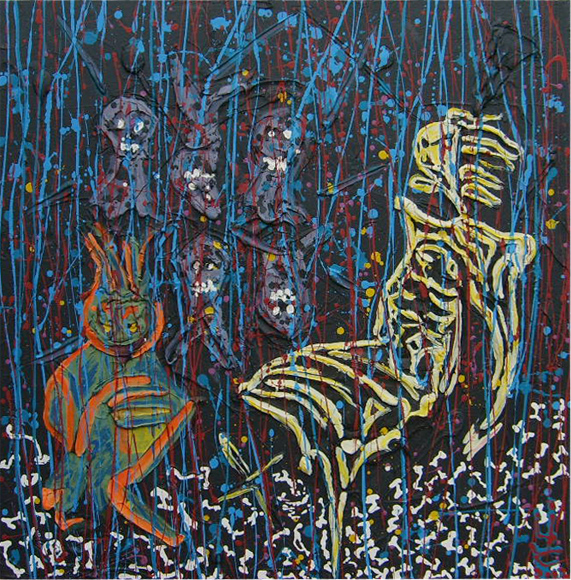 Inundación: 130 cm x 70 cm (Tríptico)