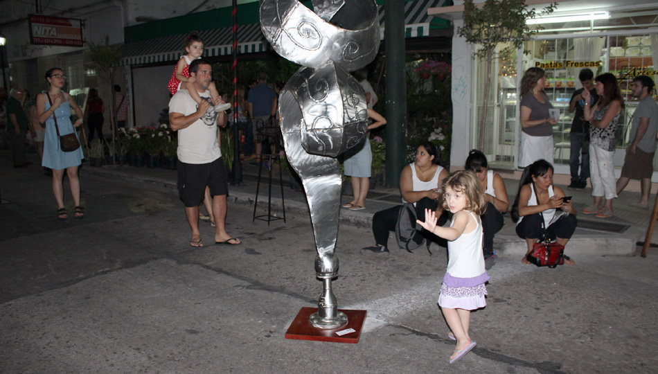 Noche de Arte en Temperley. Diciembre 2013