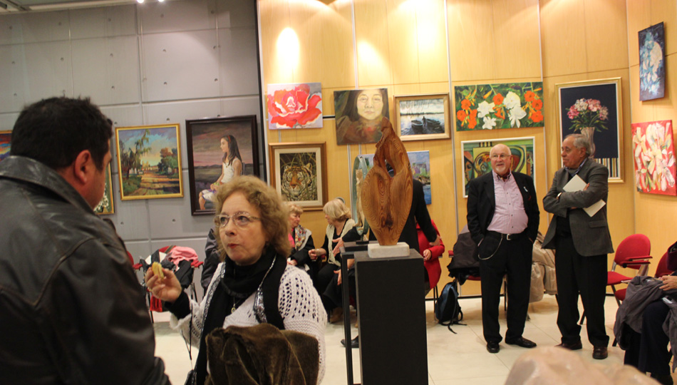 XII Salón de Artes Plásticas. Colegio de escribanos de Lomas de Zamora. Mayo 2014