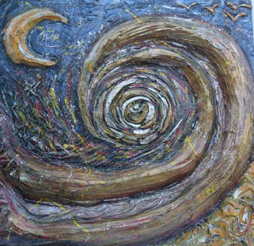 Inundación: 130 cm x 70 cm (Tríptico)