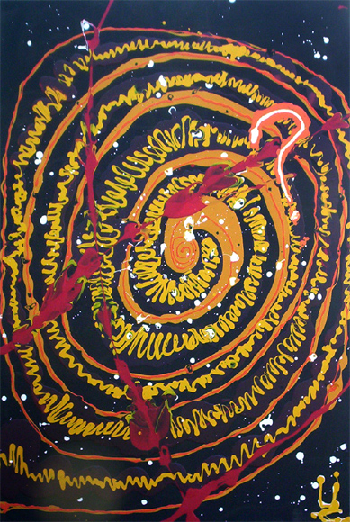 Inundación: 130 cm x 70 cm (Tríptico)